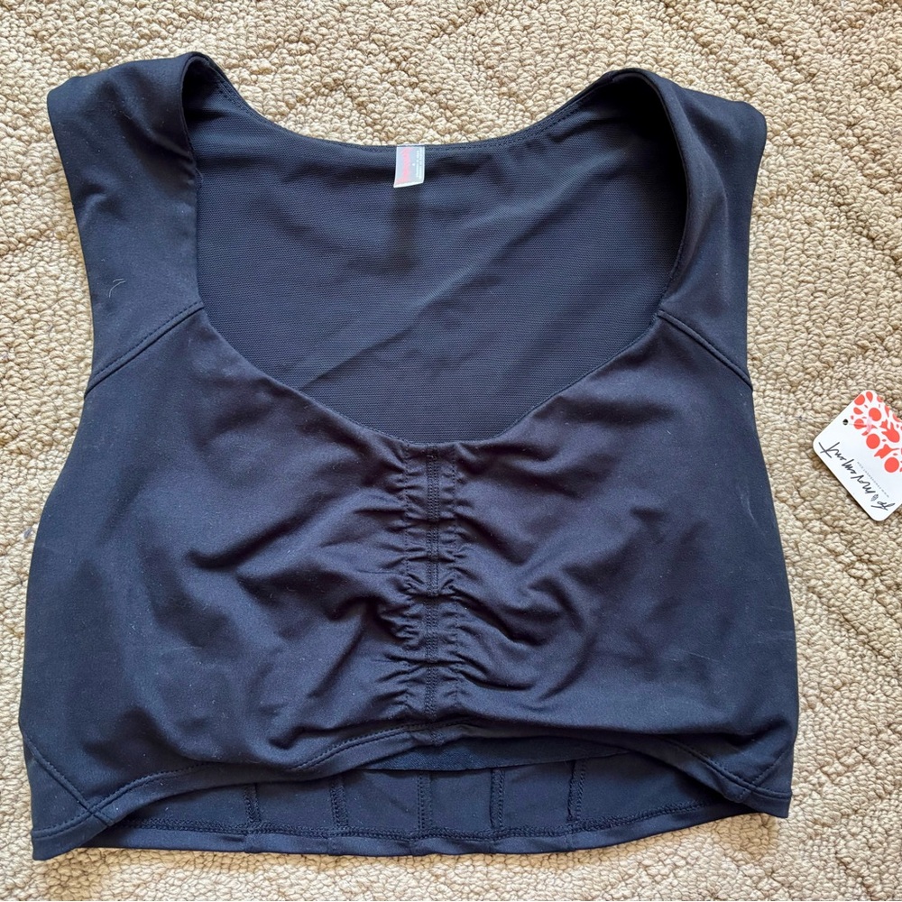Free People Movement Black Women's Workout Top